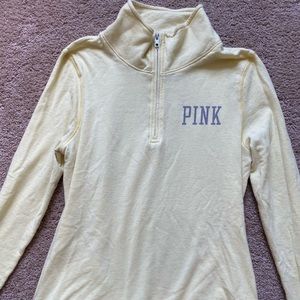 Light Yellow quarter zip